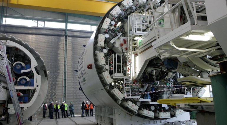 TBM Mary completes factory testing, January 2013